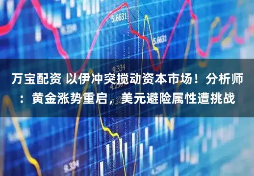 万宝配资 以伊冲突搅动资本市场！分析师：黄金涨势重启，美元避险属性遭挑战